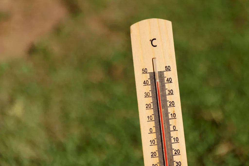 Temperature rising
