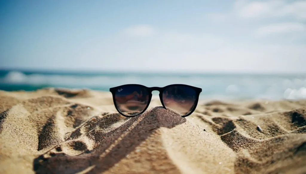 Sunglass on Beach