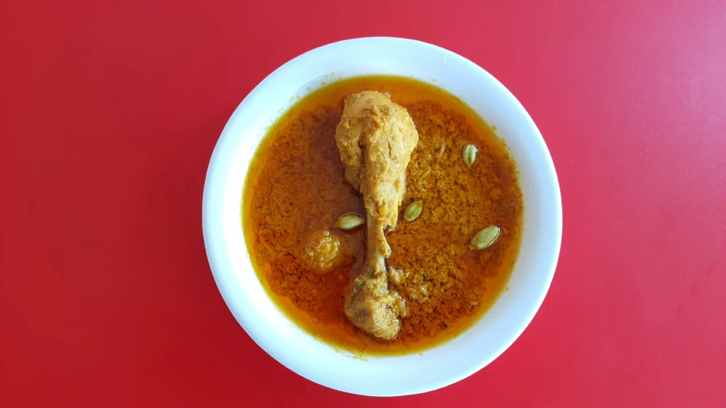 Healthy paya soup
